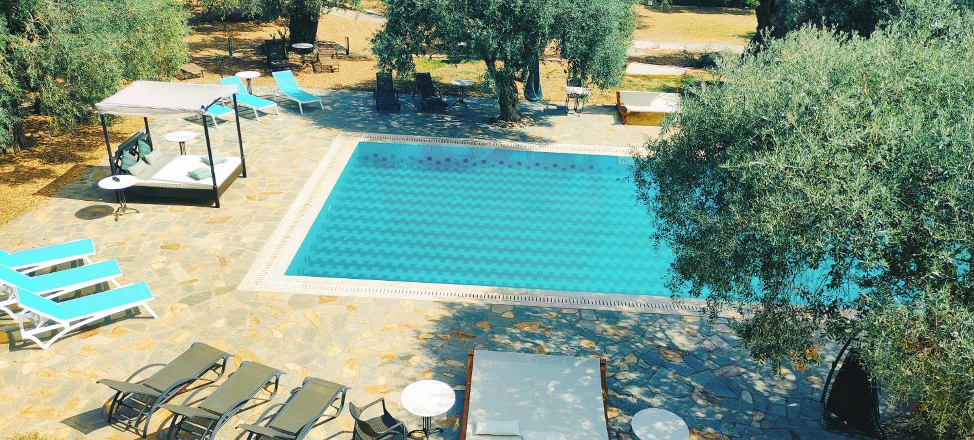 Ipsario Garden Hotel Szkála Potamiász Kültér fotó